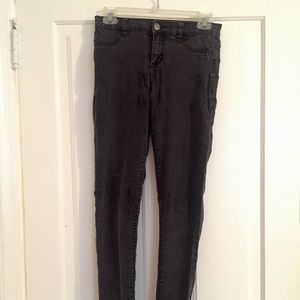Calvin Klein Black/Charcoal Skinny Jeans/Leggings